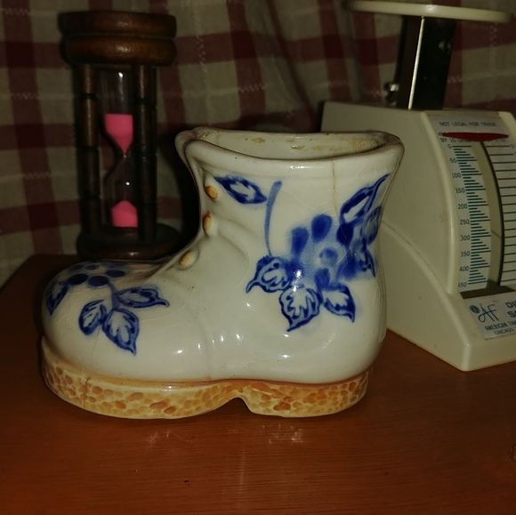 Occupied Japan Mini Boot - Picture 3 of 9